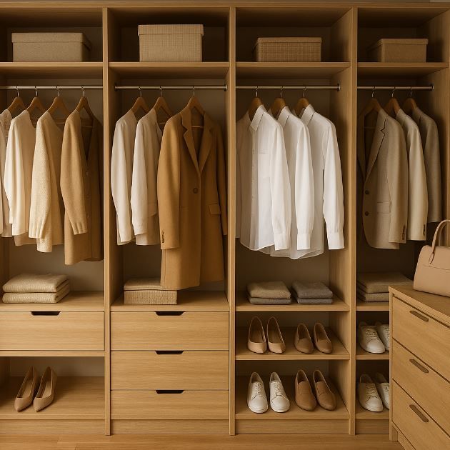 更衣間太小不夠放？收納規劃與裝潢技巧完整攻略